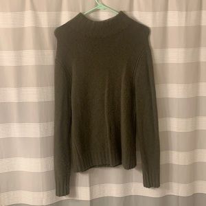 J Crew olive sweater, size medium